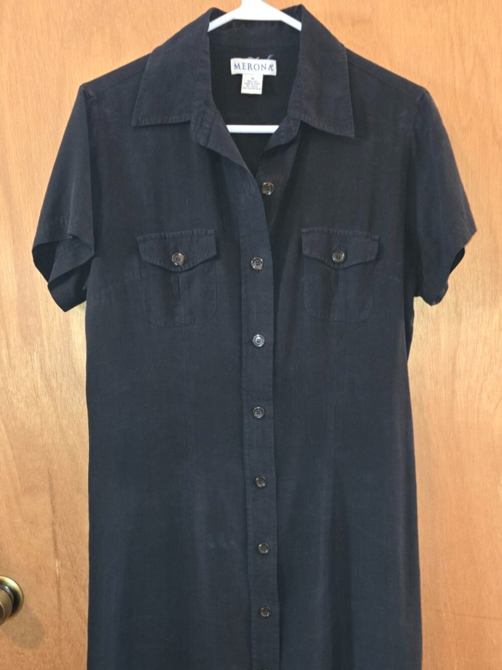 Merona Navy Shirt Dress